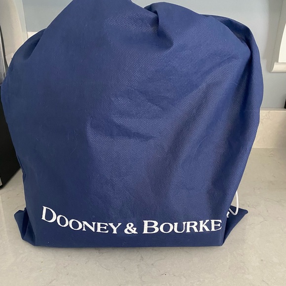 Dooney & Bourke Black Pebble Leather Tassel Shoulder Bag NWT - Picture 5 of 13